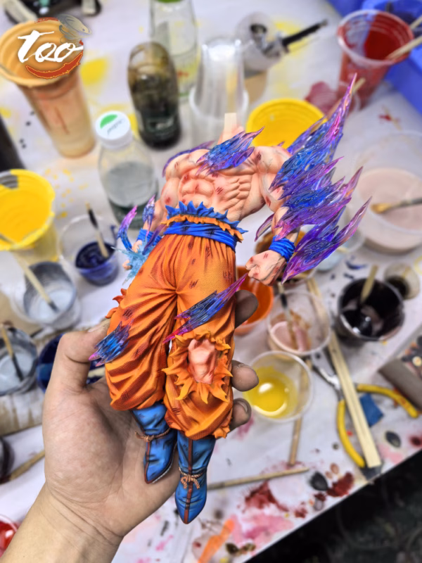 Dragon Ball Too Studio Ultra Instinct Goku v2 Resin Statue 4