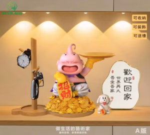 Dragon Ball Watercress Studio Lucky Storage Majin Buu Resin Statue