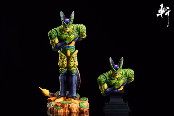 Dragon Ball Yi Shou X Zhan Studio Cell Second Form Resin Statue 3