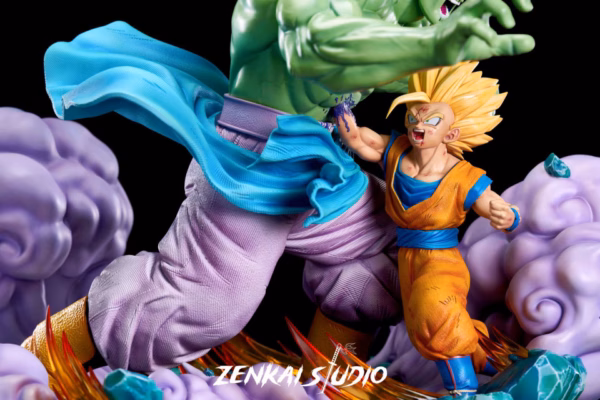 Dragon Ball Zenkai Studio Gohan Vs Bojack Resin Statue 4