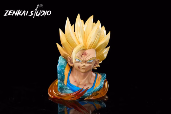 Dragon Ball Zenkai Studio Gohan Vs Bojack Resin Statue 5