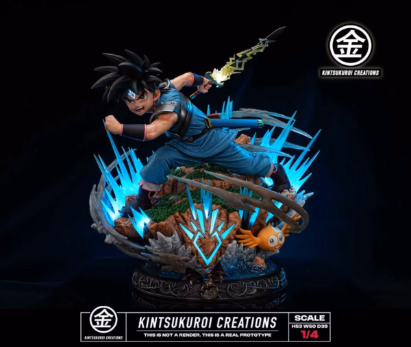 Dragon Quest The Adventure of Dai Kintsukuroi Creations Dai Resin Statue 1 1