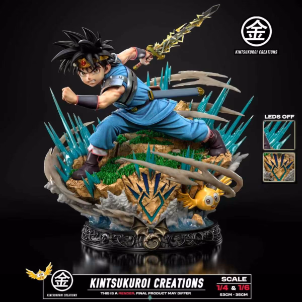 Dragon Quest The Adventure of Dai Kintsukuroi Creations Dai Resin Statue 1
