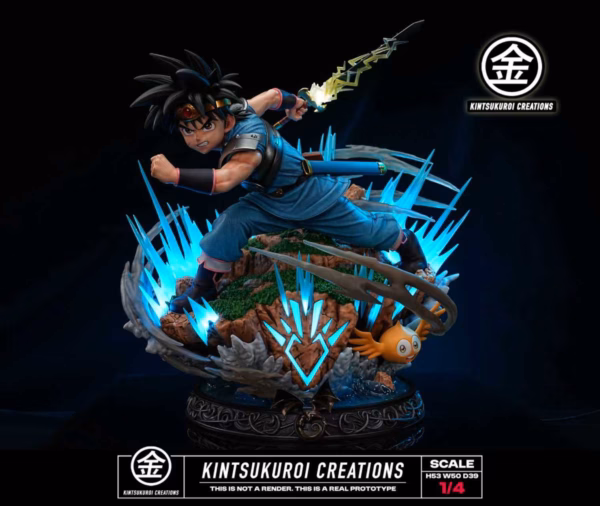 Dragon Quest The Adventure of Dai Kintsukuroi Creations Dai Resin Statue 2 1