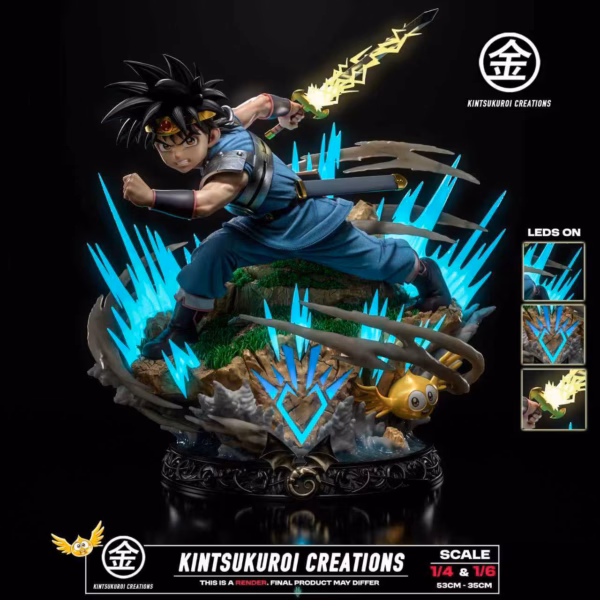 Dragon Quest The Adventure of Dai Kintsukuroi Creations Dai Resin Statue 2