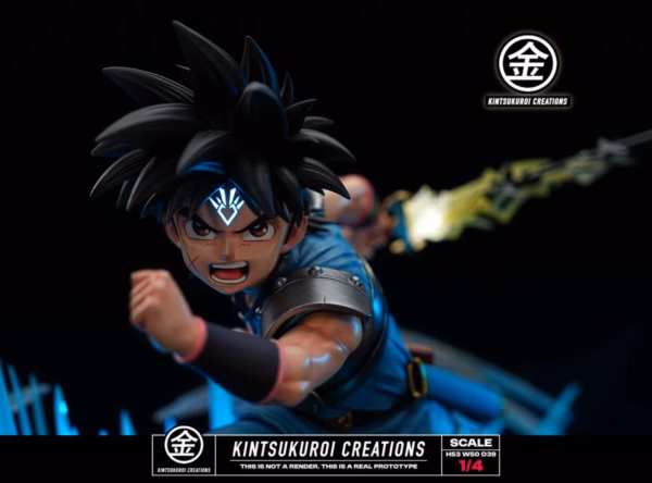 Dragon Quest The Adventure of Dai Kintsukuroi Creations Dai Resin Statue 7