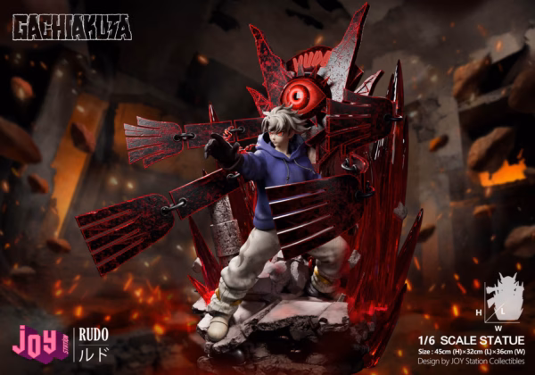 Gachiakuta Joy Station Rudo Resin Statue 3
