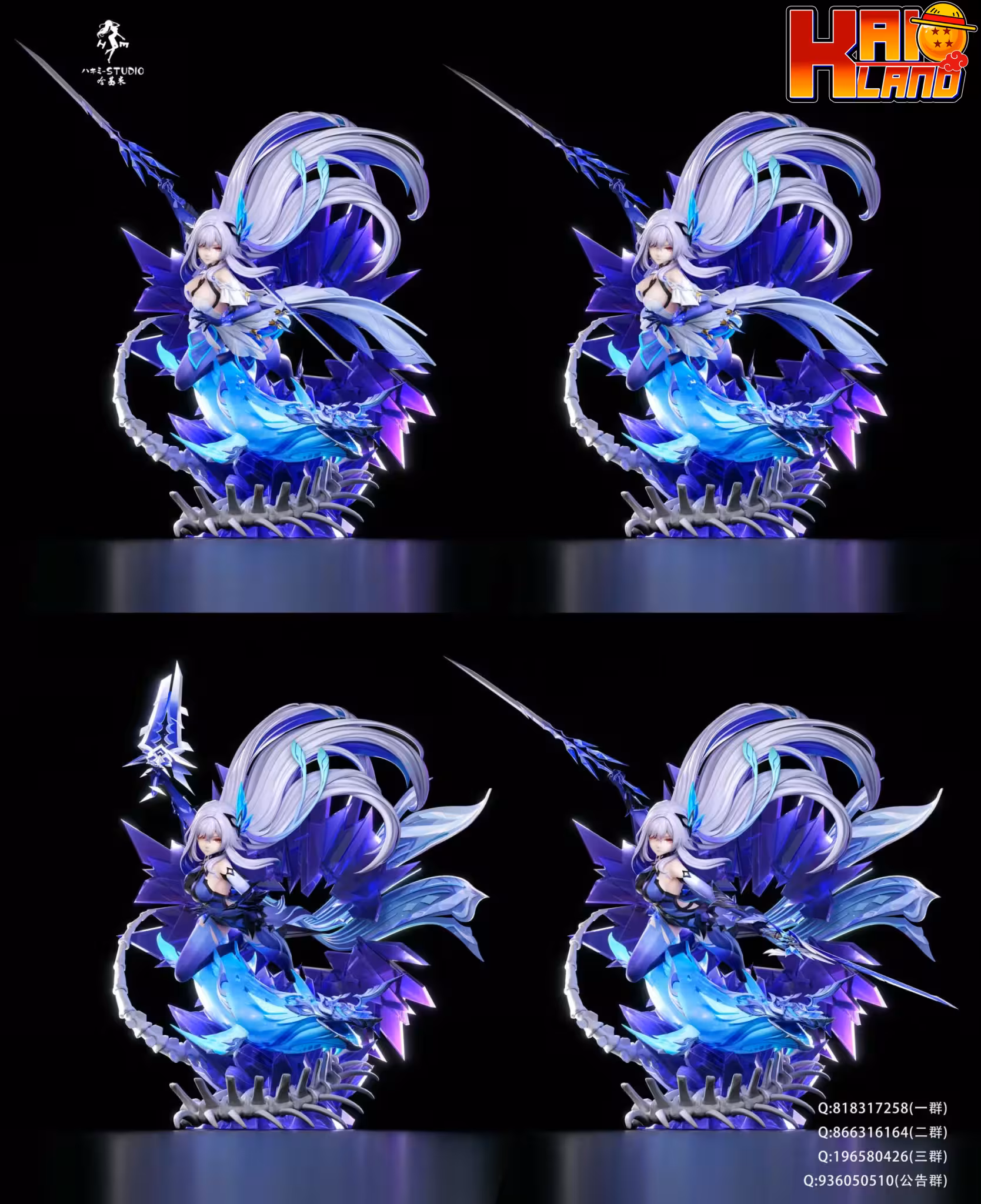 Genshin Impact Hakimi Studio Skirk Resin Statue