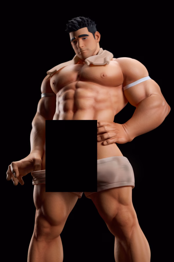 Gentleman Studio LuKe Resin Statue 3