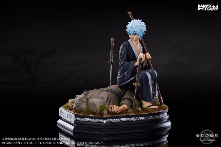 Gintama Lamzc Studio Kid Sakata Gintoki Resin Statue