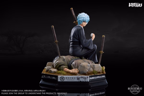 Gintama Lamzc Studio Kid Sakata Gintoki Resin Statue 2