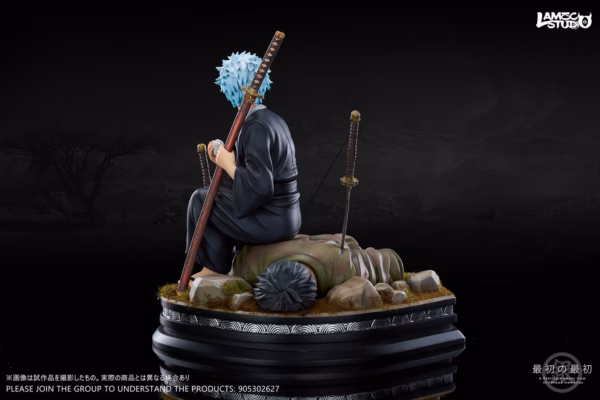 Gintama Lamzc Studio Kid Sakata Gintoki Resin Statue 3