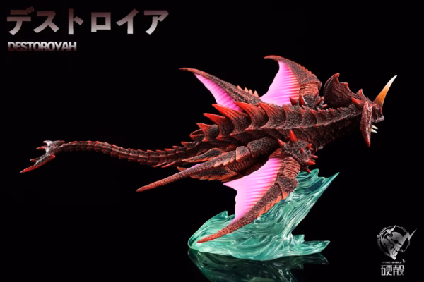 Godzilla Hard Shell Studio Godzilla x Destoroyah Resin Statue 6