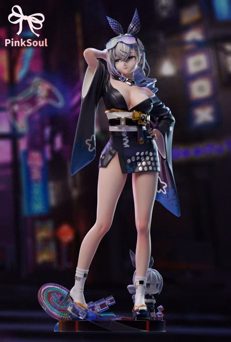 Honkai Star Rail Pinksoul Studio Silver Wolf Resin Statue