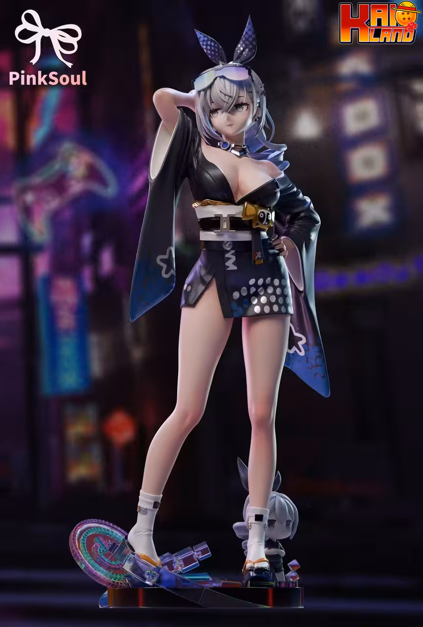 Honkai Star Rail Pinksoul Studio Silver Wolf Resin Statue