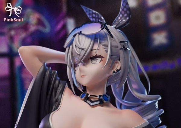 Honkai Star Rail Pinksoul Studio Silver Wolf Resin Statue 6