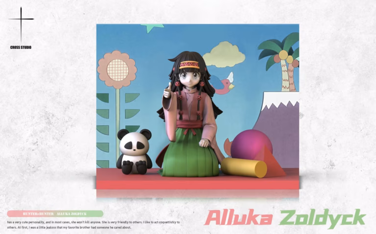Hunter x Hunter Cross Studio Alluka Resin Statue