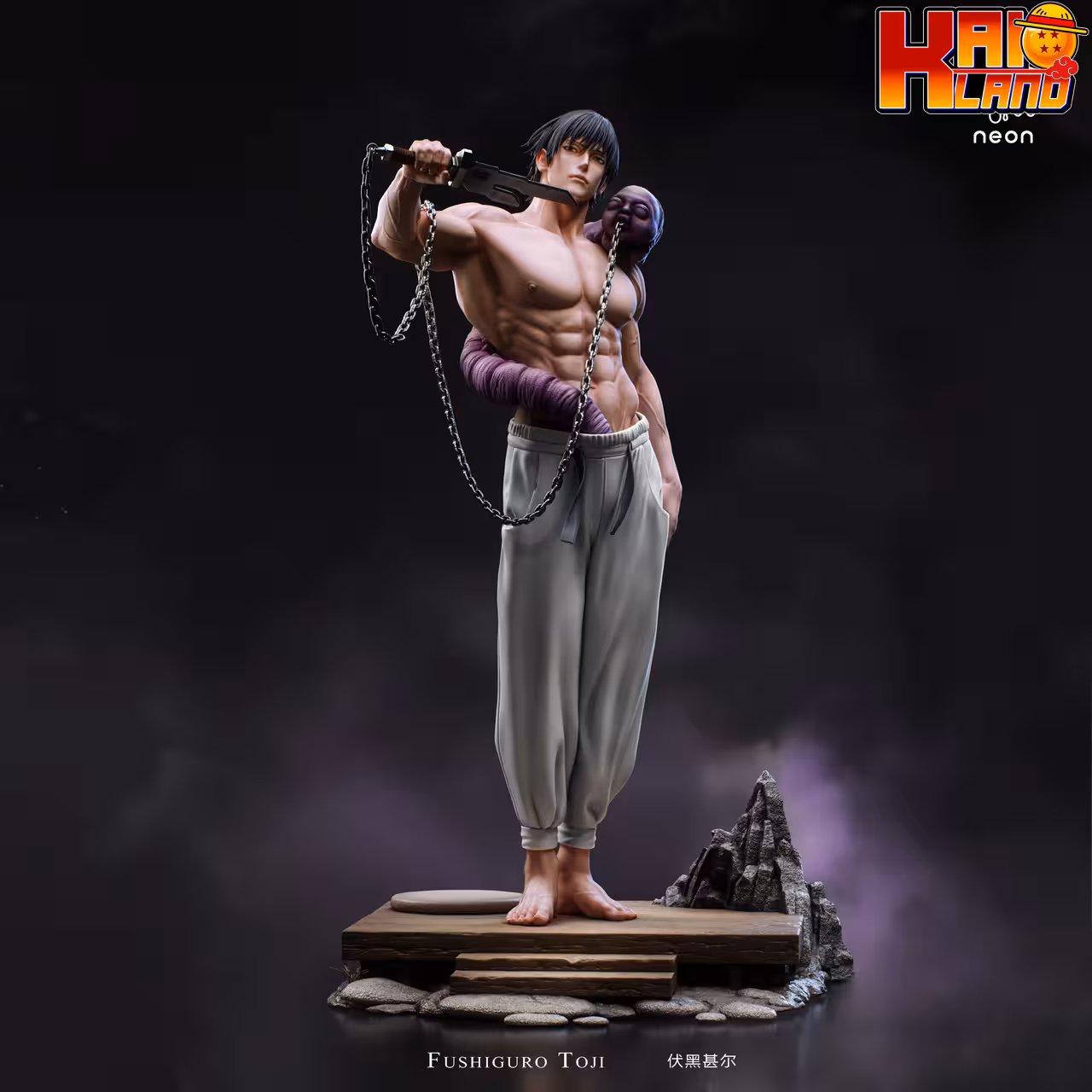 Jujutsu Kaisen Neon Studio Fushiguro Toji Resin Statue