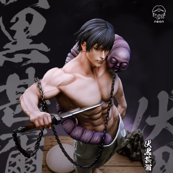 Jujutsu Kaisen Neon Studio Fushiguro Toji Resin Statue 4