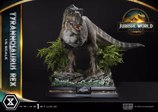 Jurassic World Prime 1 Studio Tyrannosaurus Rex Licensed Resin Statue 3