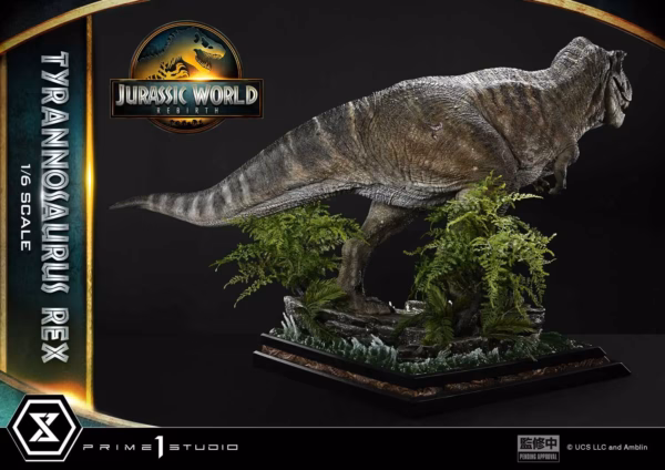 Jurassic World Prime 1 Studio Tyrannosaurus Rex Licensed Resin Statue 4
