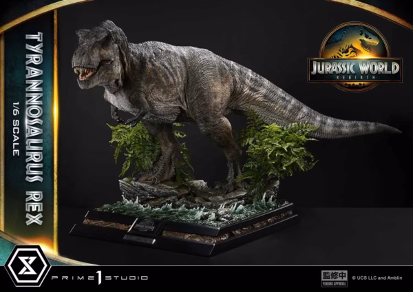 Jurassic World Prime 1 Studio Tyrannosaurus Rex Licensed Resin Statue 6