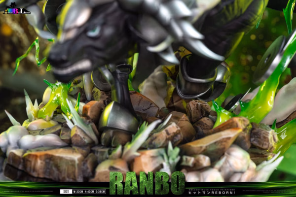 Katekyo Hitman Reborn Arcobaleno Studio Lambo Resin Statue 3