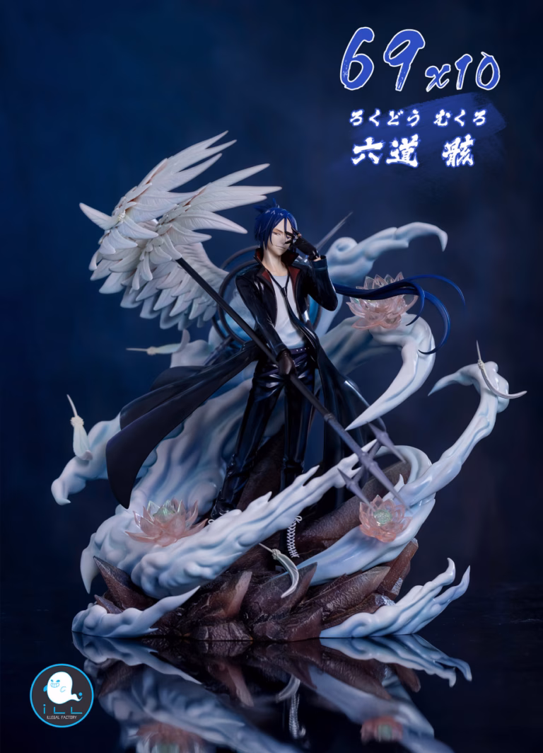 Katekyo Hitman Reborn ILL Studio Rokudou mukuro V2 Resin Statue