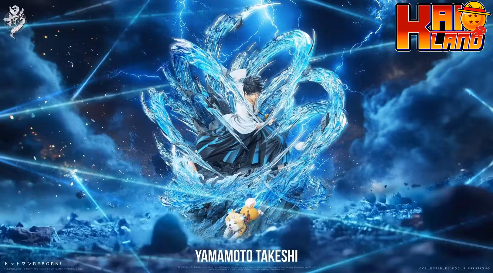 Katekyo Hitman Reborn Snapshot Studio Yamamoto Takeshi Resin Statue