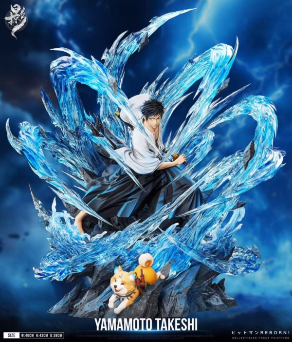 Katekyo Hitman Reborn Snapshot Studio Yamamoto Takeshi Resin Statue 3