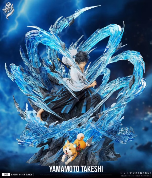 Katekyo Hitman Reborn Snapshot Studio Yamamoto Takeshi Resin Statue 4