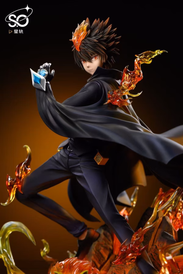 Katekyo Hitman Reborn Star Orbital Studio Sawada Tsunayoshi Resin Statue 3