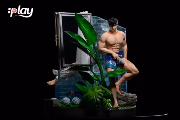 Kengan Ashura Play Studio Serok x Ding Da Licensed Resine Statue 1