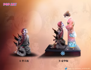 Kimetsu No Yaiba Pop Art Studio Akaza x Koyuki Resin Statue