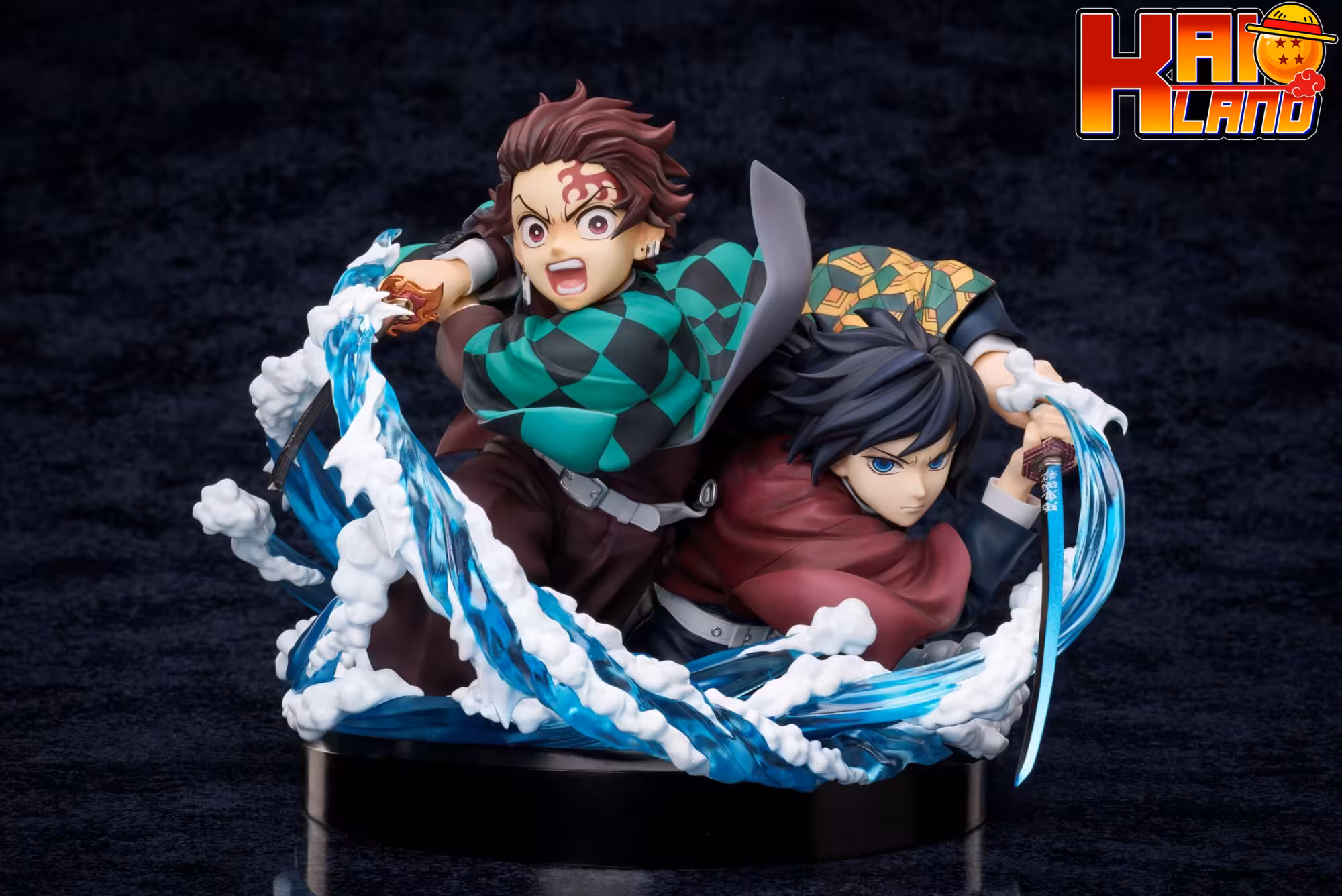 Kimetsu no Yaiba Aniplex Tanjiro x Giyu Tomioka Licensed PVC