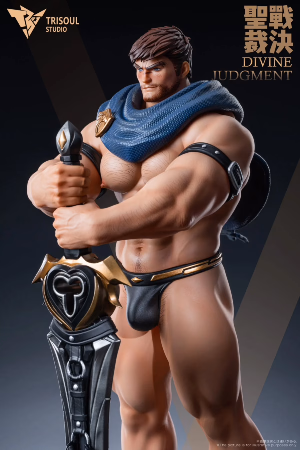 League of Legends Trisoul Studio Divene Judgment Resin Statue 5