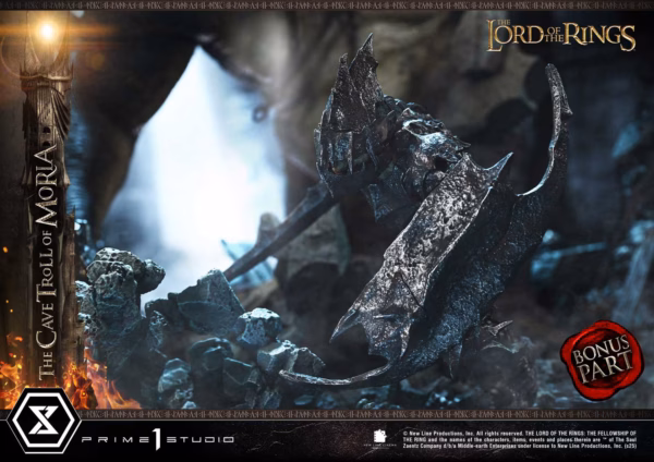 Lord of the Rings Prime 1 Studio Cave Troll of Moria Licensed Resin Statue 4
