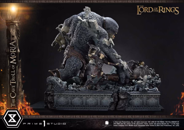 Lord of the Rings Prime 1 Studio Cave Troll of Moria Licensed Resin Statue 7