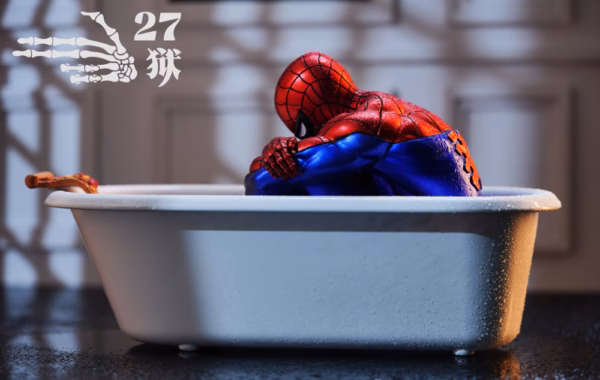 Marvel 27Abyss Studio Spider Man Resin Statue 2