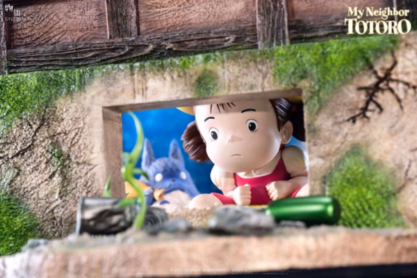 My Neighbor Totoro WuYu Studio Totoro x Mei Resin Statue 3