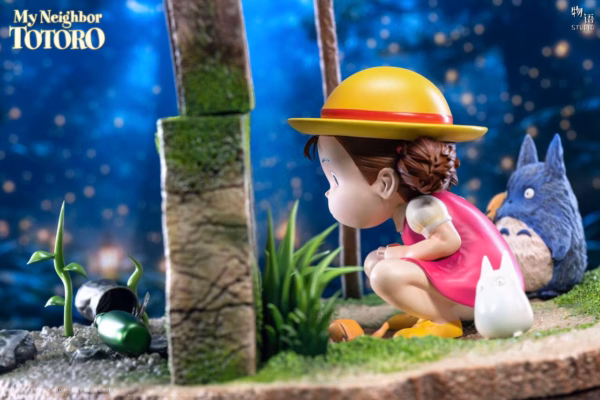 My Neighbor Totoro WuYu Studio Totoro x Mei Resin Statue 5