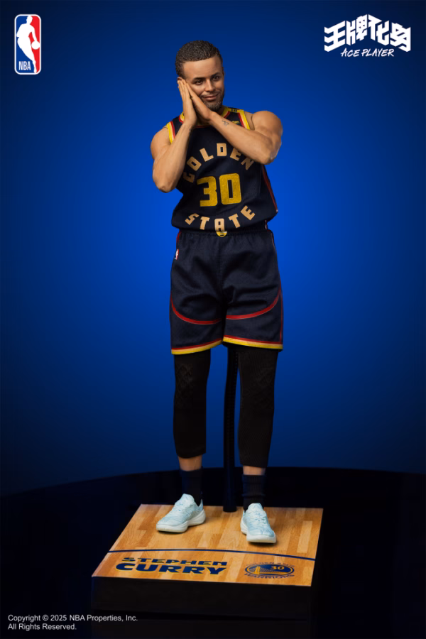 NBA Infinity Studio Stephen Curry Action Figure Licensed 5