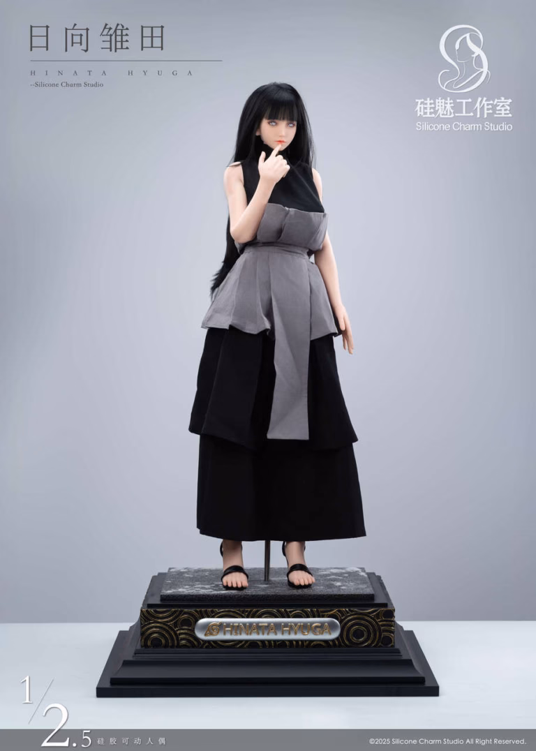 Naruto Charm Studio Hinata Hyuga Silicone