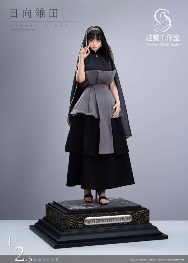 Naruto Charm Studio Hinata Hyuga Silicone 5
