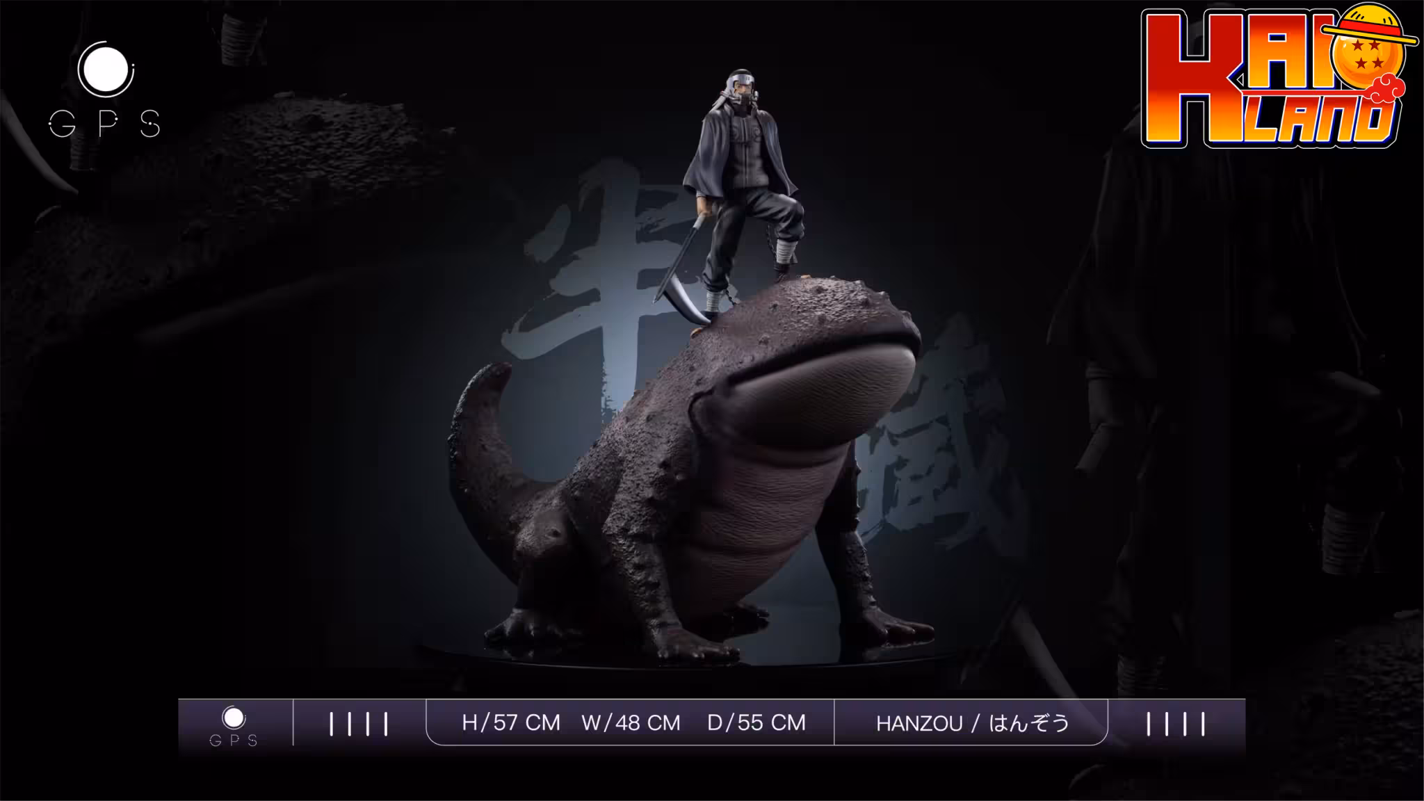 Naruto GPS Studio Hanzo Of The Salamander Resin Statue