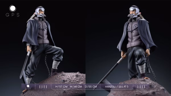 Naruto GPS Studio Hanzo Of The Salamander Resin Statue 2
