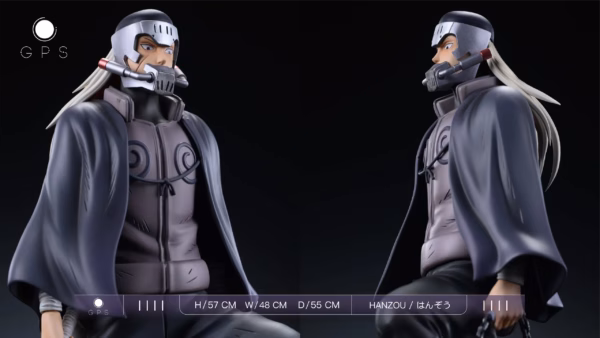Naruto GPS Studio Hanzo Of The Salamander Resin Statue 3