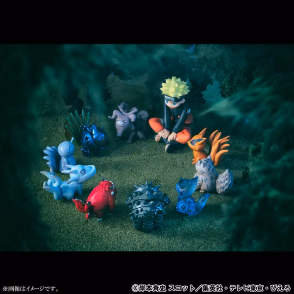 Naruto MegaHouse GEM Naruto Uzumaki X Tailed Beasts Complete Figure Licensed PVC 3
