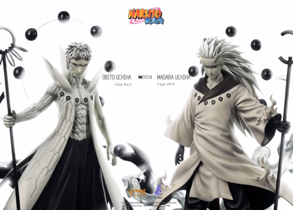 Naruto PickStar Studio Uchiha Madara x Uchiha Obito Licensed Resin Statue 1