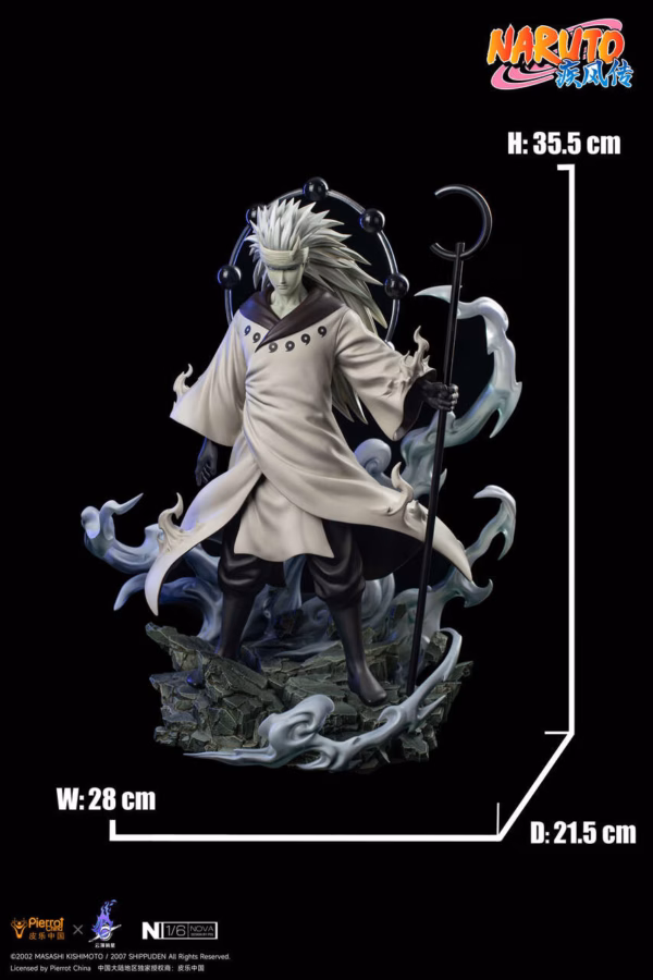 Naruto PickStar Studio Uchiha Madara x Uchiha Obito Licensed Resin Statue 3